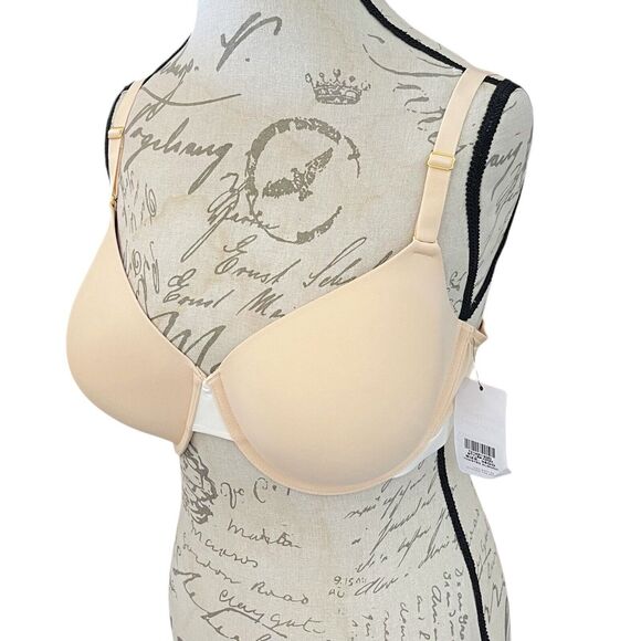 Lively Womens Bra Size 38DD Beige Toasted Almond Padded Wired Lace - Picture 2 of 15